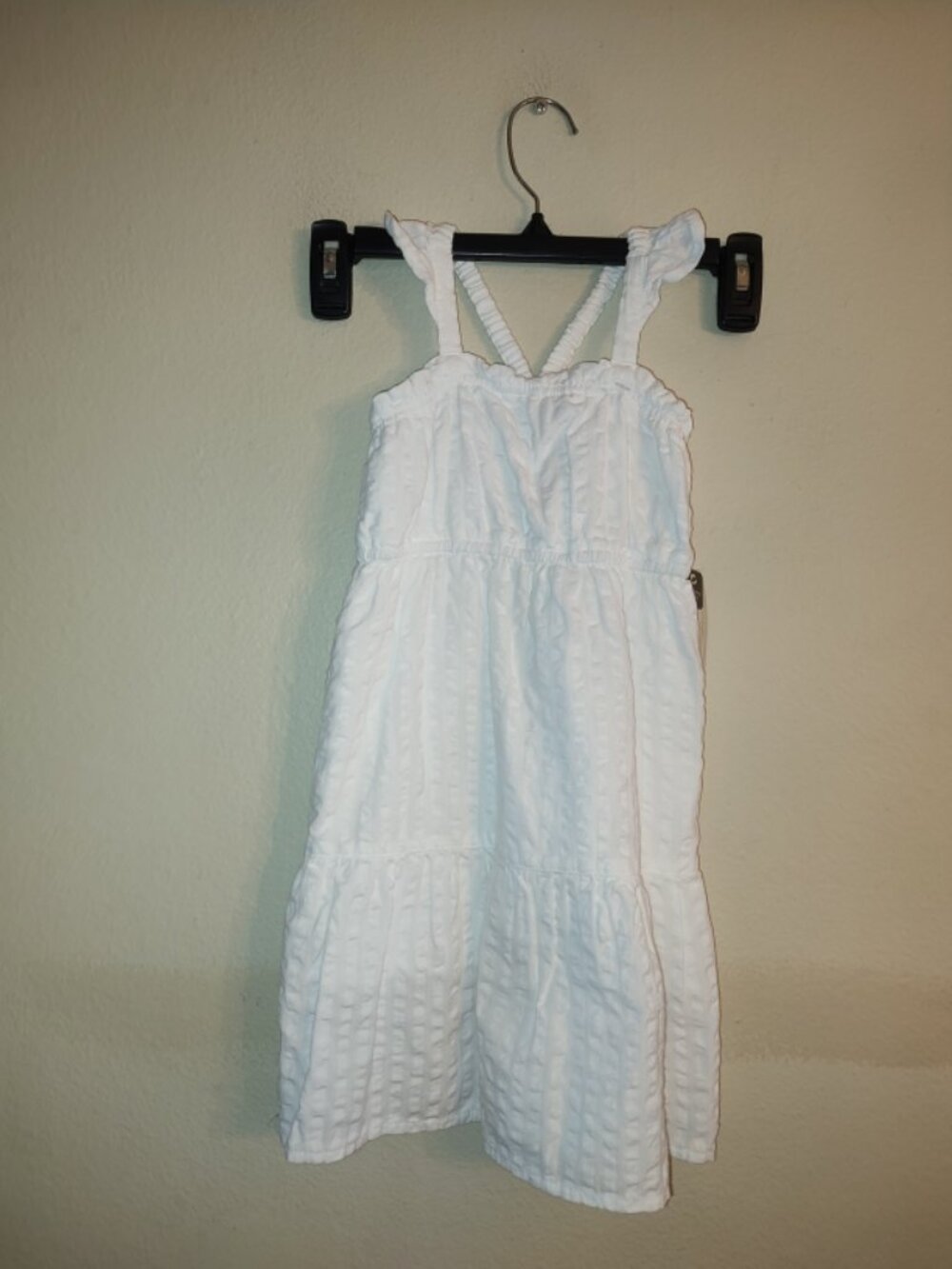 NWT Girl Toddler Peyton & Parker White Cotton Sundress Sz 2T Model Mommy & Me